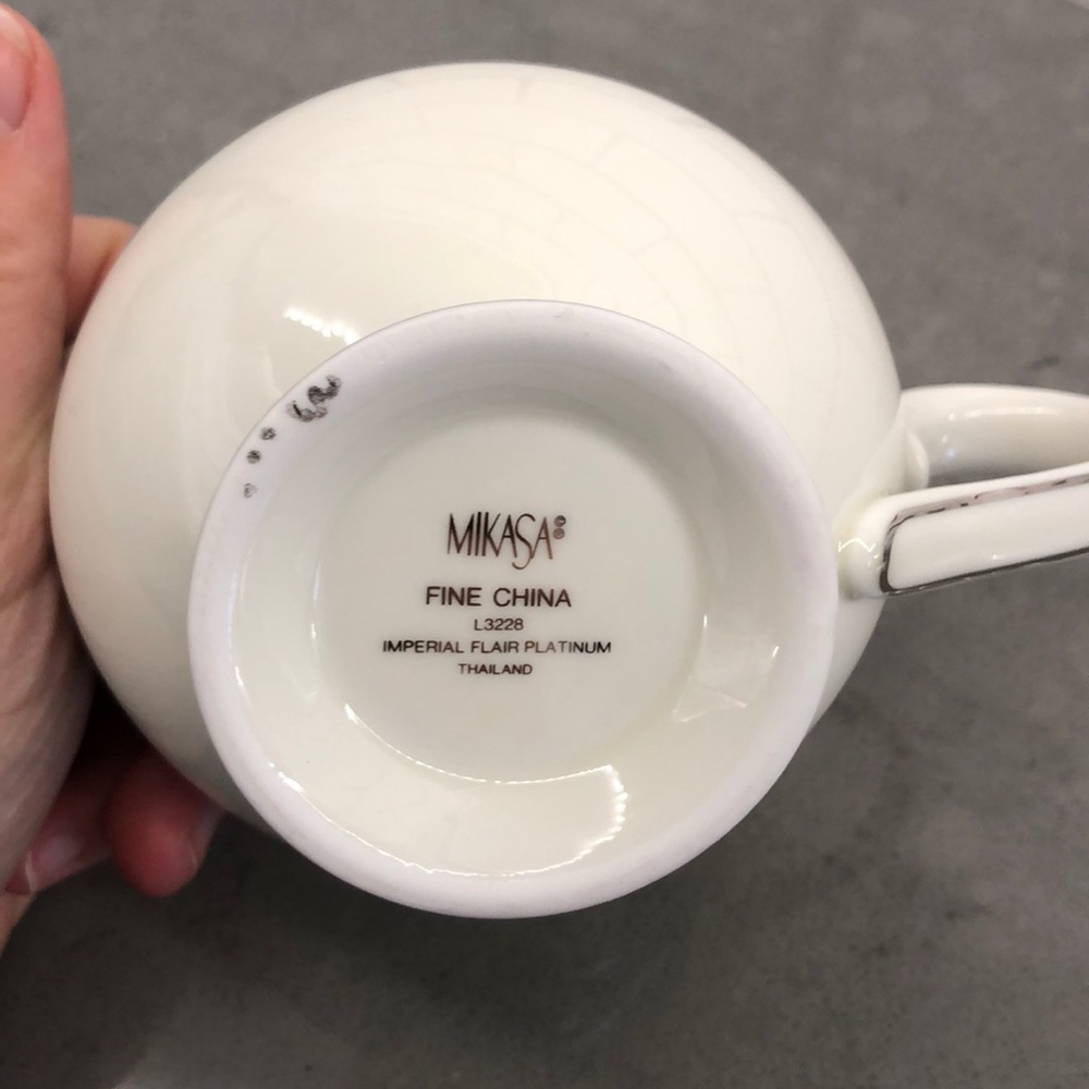 Mikasa imperial flare collection creamer cup - Picture 4 of 4